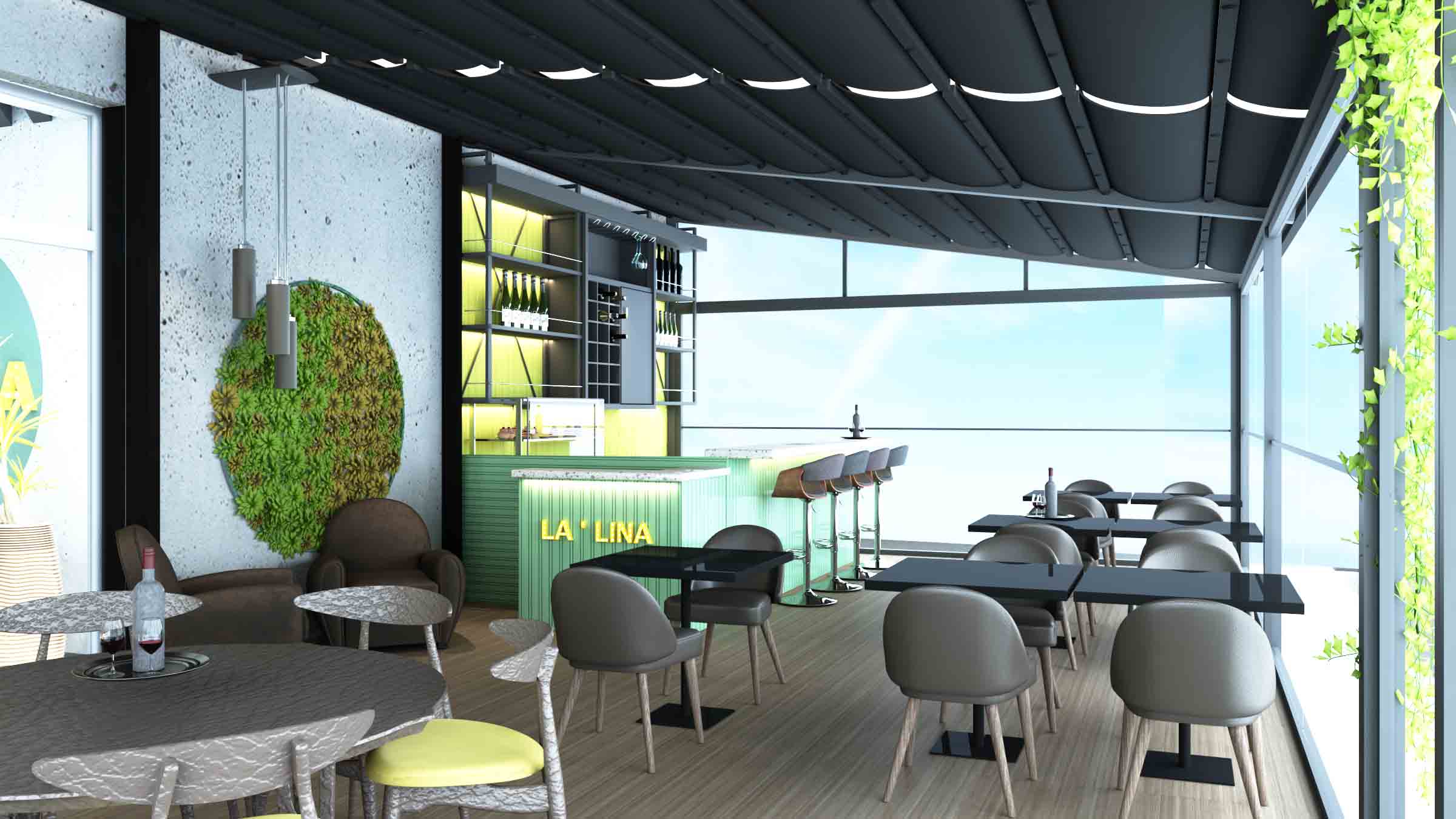 La Lina Restoran Projesi görsel 3